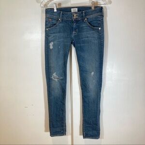 Hudson Collin Skinny Jeans In Vintage Florence